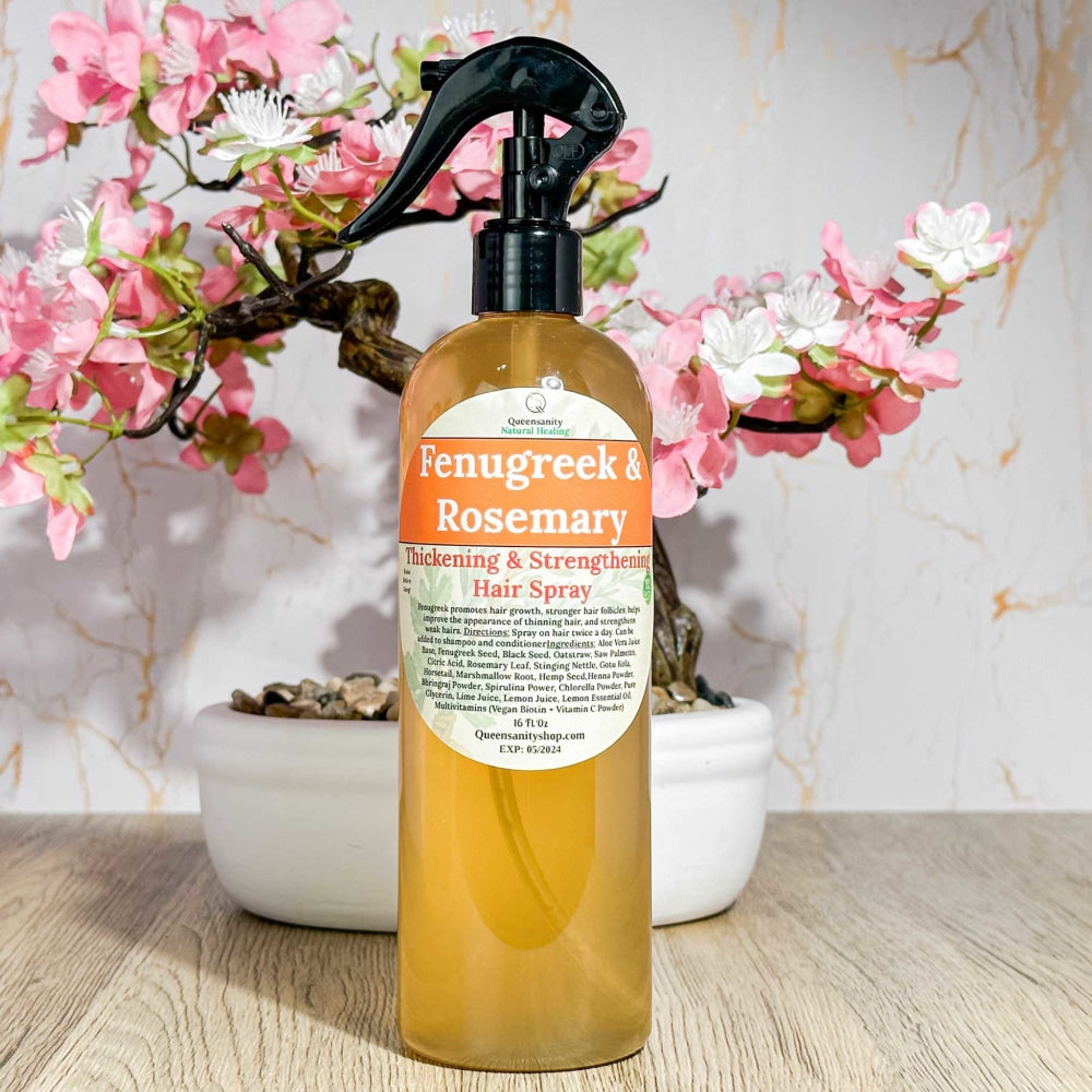 2Pc Rosemary Hair Spray Set Oil