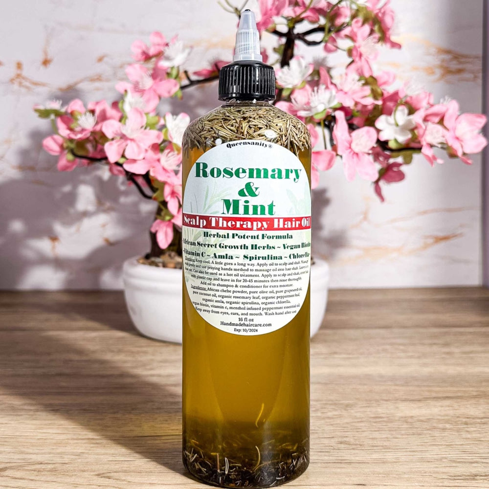 Rosemary and Mint Hair Oil