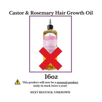 Castor & Rosemary Growth Oil
