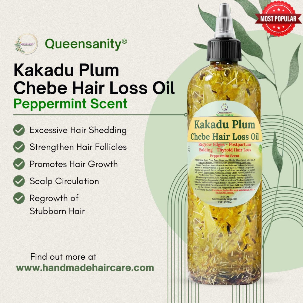 Kakadu Plum|Hair Loss Oil QueenSanity Hair Oil  QueenSanity 