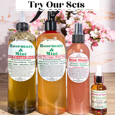 Rosemary & Mint Hair Oil QueenSanity   QueenSanity 