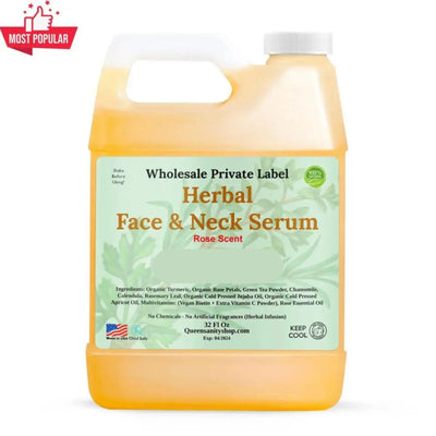 Wholesale: Herbal Face & Neck Serum QueenSanity Wholesale  QueenSanity
