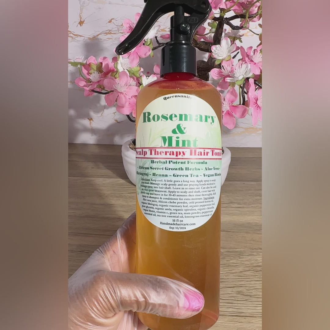 Rosemary and Mint Hair Growth Spray