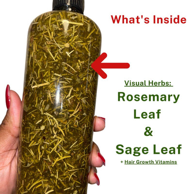 Rosemary & Sage Hair Growth Oil