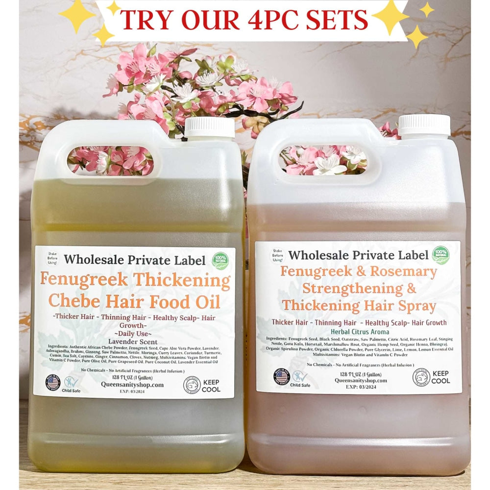 Wholesale: Thick Hair Food Oil Wholesale WholesalePrivateLabel Chebe Oil|Thick Hair Growth Oil|BEARD OIL|lFenugreekThickeningHairFood|Strengthen|ThinHairLoss|Bald|Shiny|EdgesRegrow